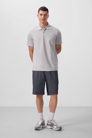 Tommy Life Taş Basic Göğüs Logolu Standart Kalıp Triko Polo Yaka Erkek T-shirt - 87768 Taş