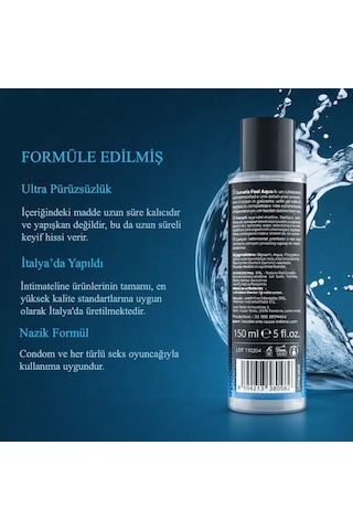 İntimateline Luxuria Feel Aqua 150 Ml Kayganlaştırıcı Jel