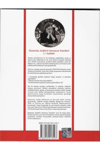Ekaterina Atalık'la Satrancın Temelleri 1