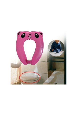 Suntek Klozet Adaptörü Pembe