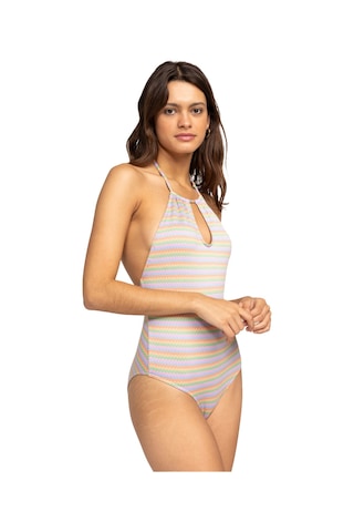 Roxy Wavy Strıpe One Pıece Xnbm Çok Renkli