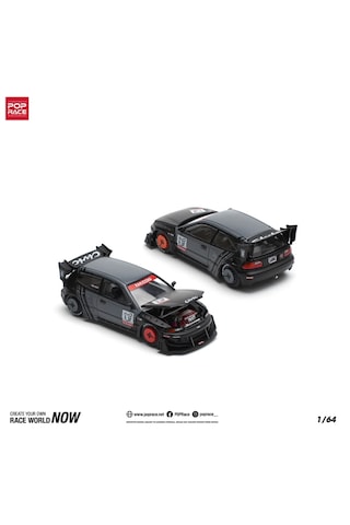 Poprace-honda Pandem Civic "kanjozoku" 1/64