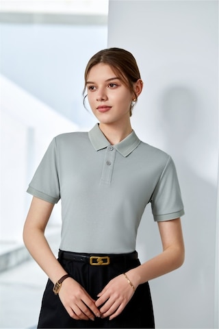 New Performance Premium Polo T-shirt 58.1% Pamuk 37.7% Polyester 4.2% Spandex Yeşil