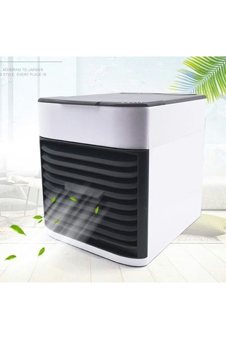 Geeroyoo Usb Taşınabilir Soğutucu Ve Nemlendirici - Ev, Dormitorium, Ofis İçin Mini Hava Soğutucu Fanı