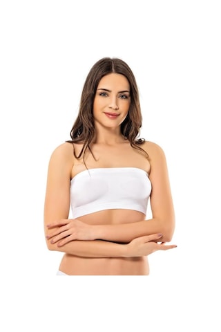 Modinn Club Bayan Straplez Büstiyer Sütyen Pedsiz 1200