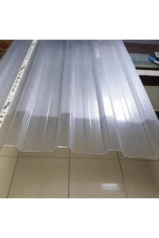 Polikarbon Trapez Şeffaf 3 Mm 90x250 1 Adet 2,3 M2 Alan Kapatır.