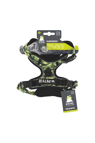 M-pets Hiking Reflektörlü Köpek Göğüs Tasması Kamuflaj Small 35-60 Cm 244-58021.01 Çok Renkli