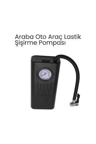 Elektrikli Lastik Pompası Çok Renkli