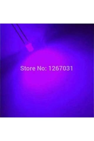 5 Adet 5mm 12 V 20 Cm Kablolu Ultraviyole Arduino Pic Arm Uv L Diğer