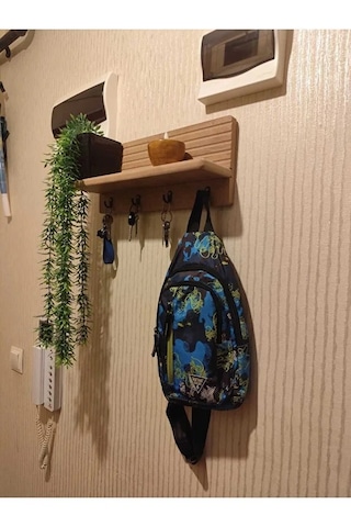 Bohem Dekoratif Anahtar Askısı, Askılık Ve Anahtarlık