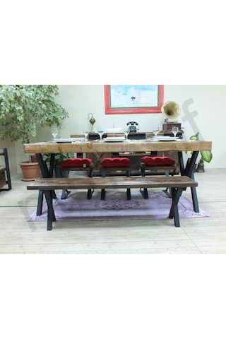 Ntconcept Ntconcept Masif Ağaç Ofis Ve Yemek Masası