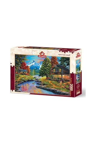 Art Puzzle 2000 Parça İki Yaka Bir Orman 4575