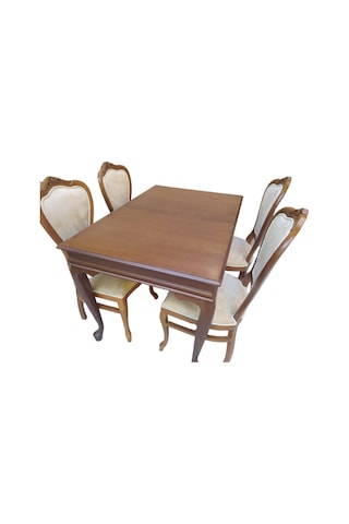 Bengimobilya Masa Klasik Ayak Model Kayın Torna Aslan Lükens Iskelet Sandalye