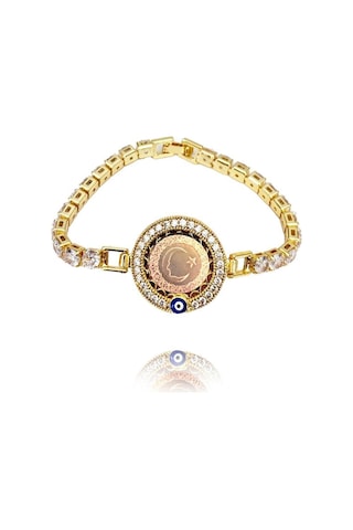 1 Gram 22 Ayar Altınlı Bileklik