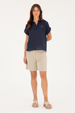 U.s. Polo Assn. Kadın Açık Haki Şort Örme 50282741-vr183 Açık Haki