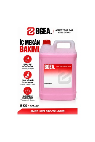 Bgea Plastik Koruyucu Parlatıcı Parlak 5 Kg Torpido Ve İç Trim Bakım Ürünü