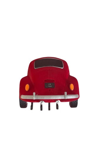 Klasik Beetle Vosvos Temalı Anahtar Askısı Kırmızı