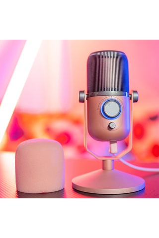 Thronmax MDrill Rosa Pembe 96 kHz 24 bit Profesyonel Mikrofon
