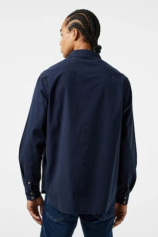 Guess Jeans Lacivert Erkek Gömlek Regular Fit Gömlek Lacivert