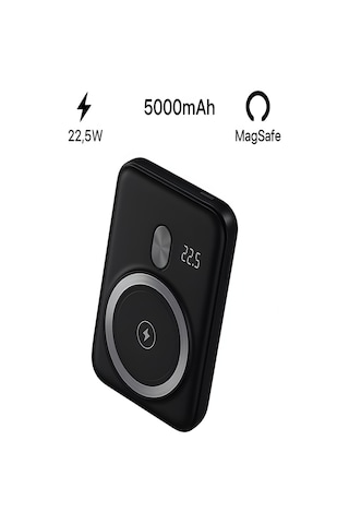 Acl PW103 5000 mAh 22.5 W Kablosuz Taşınabilir Hızlı Şarj Powerbank