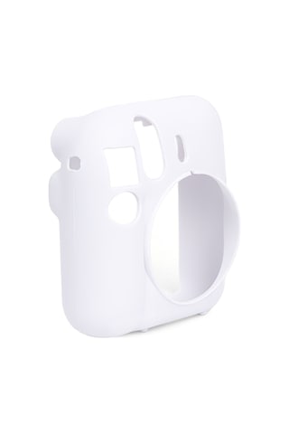Instax Mini 12 Makine Uyumlu Beyaz Koruyucu Silikon Kılıf