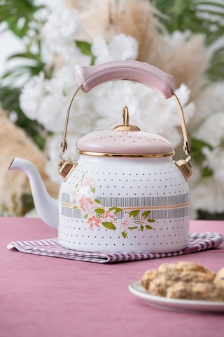 Qualita Flower Demlik - 2250 Ml Çok Renkli