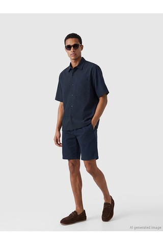 Lcw Vision Lacivert Regular Fit Kareli Erkek Gömlek