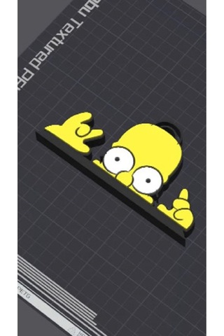 Homer Jay Simpson Masa Üstü Dekor