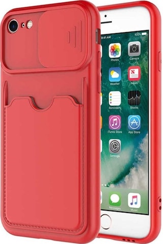 Apple Uyumlu iPhone Se 2020 Kılıf Zore Kartix Kapak Lila