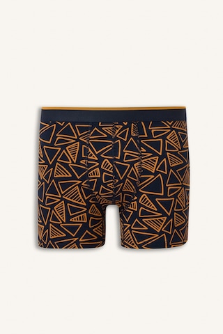 Defacto Geometrik Desenli Regular Fit 2li Boxer I7826ax26aunv135 Lacivert-nv135