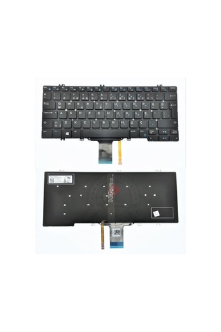 Dell Latitude 5280, 5290 Notebook Klavyesi Siyah Tr Işıklı / Kl0807v2ld