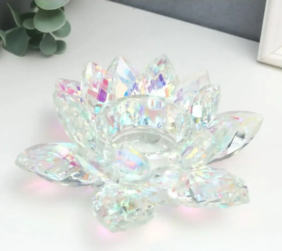 Simalend Şamdan Dekoratif Lotus 121063583 Beyaz