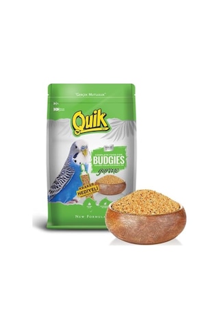 Quik Gurme Muhabbet Kuşu Yemi 500 G 0.75 LT - 2.5 LT - 12 KG
