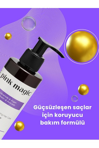 Pink Magic Besleyici ve Onarıcı Saç Bakım Kremi 200 ML