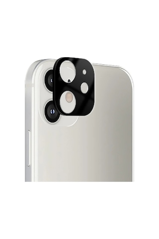 İphone 12 Mini 3d Full Kaplama Tempered Cam Kamera Koruyucu- 5775