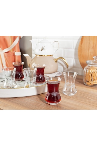 Madame Coco Lavem-nostalgic Flowers 6-lı Çay Bardağı Seti 1kbard0563155ml-std