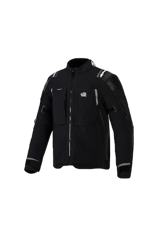 Alpinestars Andes Pro Ds Xf Korumalı Motosiklet Montu Siyah Gri