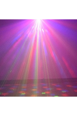 Cbtx Noel Taşınabilir Lazer Işığı Ses Sahne İçin Saplı Uzaktan Kumanda İç Mekan Işığı