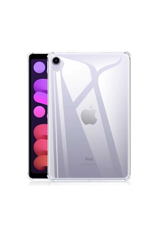 Apple Ipad Mini 6 2021 Ile Kılıf Köşeleri Korumalı Şeffaf Dayanıklı Tablet Kılıfı Arka Kapak