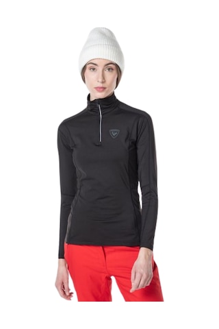 Rossıgnol Rossignol Classique 1/2 Zip Kadın Siyah Içlik Üst Blk Siyah