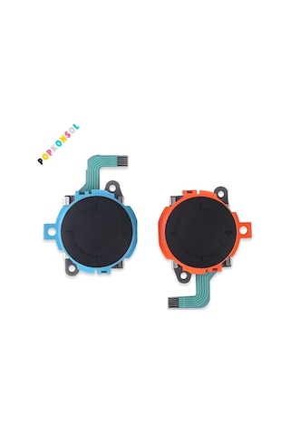 Ns2 Sol Sağ Analog 3d Joystick Joy-con Tamir Seti Switch 2 Yedek Parça Mavi-turuncu