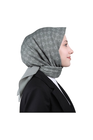 Armine Aker Elegance Monogram Eşarp 1090500 001