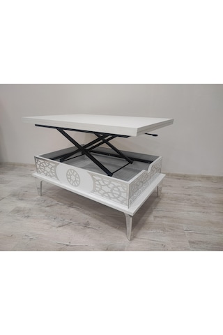 Aras 5 Kademeli Akıllı Sihirli Orta Sehpa 60x90 Gri