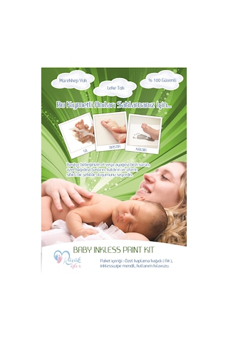 Inkless Wipe El-Ayak İzi Alma Kiti