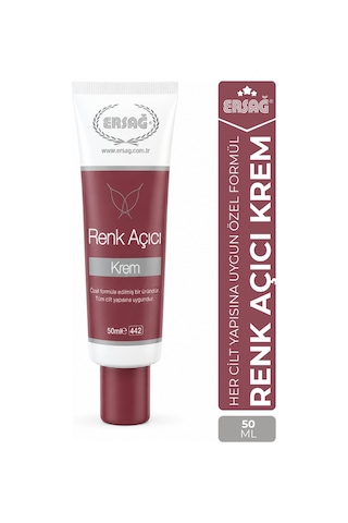 Ersağ Renk Açıcı Krem 50 ML