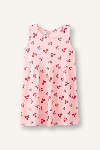 Defacto Desenli Kolsuz Açık Pembe Elbise Kız Bebek C0074a526smpn622 Pembe-pn622