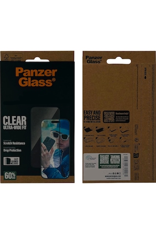 Panzerglass Apple Uyumlu iPhone 17 Pro Max 6d Glas Full Cam Koruyucu - Şeffaf