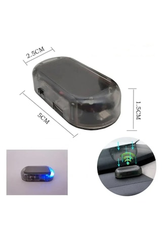 Araç Alarm Işığı Solar Enerjili Yanıp Sönen Güvenlik Uyarı Sistem