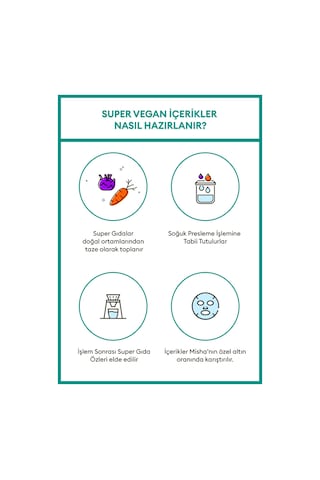 Missha Talks Vegan Squeeze Sheet Mask Hassas Ciltler içinKarşıtı Vegan Yaprak Maske - Sos Relaxer