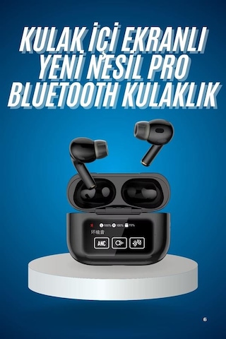 2025 Model Bluetooth Kulaklık Dokunmatik Ekran Yüksek Ses Kalitesi Yeni Nesil 0